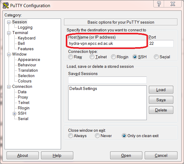 ../_images/PuTTY-Session-hydra-vpn.PNG